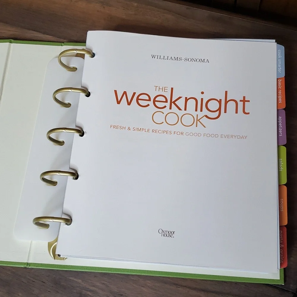Williams Sonoma The Weeknight Cook Cookbook